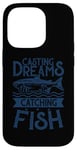 Coque pour iPhone 14 Pro Best Fisherman Casting Dreams Attraper des poissons