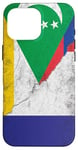 Coque pour iPhone 16 Pro Max Drapeaux France et Comores - Comores Français