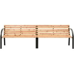 Maisonchic - Banc double de jardin, Banc exterieur, Banquette de jardin 241 cm bois de pin chinois togp40050 Maison Chic