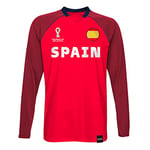 FIFA Official World Cup 2022 Classic Long Sleeve Tee, Youth, Spain, Age 12-13