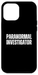 Coque pour iPhone 12 Pro Max Enquêteur paranormal chasse fantôme Halloween