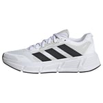 adidas Homme Questar Shoes Low, FTWR White/Core Black/Grey One, 40 2/3 EU