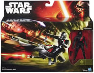 STAR WARS - Episode VII - Elite Speeder Bike & Black Stormtrooper - HASBRO- NEUF