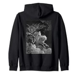 The Vision of Death by Gustave Dore (1868) Zip Hoodie