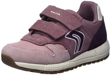 Geox Bébé Fille B Alben Girl A Sneakers, Rose/Purple, 20 EU