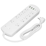 Monitoiminen virtajohto 2500 W 10 vakio 3 pistokeliitäntä 3 USB 1 PD-portti Virtapistoke US Plug 100?125V