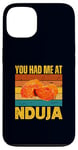 iPhone 13 You Had Me At Nduja Sausage Funny Retro Italian Food Lover Case