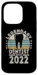 Coque pour iPhone 14 Pro Legendary Dentist Born 2022 - 2nd Birthday Dentist Gift