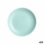 Assiette à dessert Luminarc Pampille Turquoise verre [19 cm] [24 Unités]