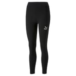 Puma Womens Classics High Waist Leggings - Black - Size Medium