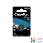 CAMELION CR2016 BATTERIES LITHIUM 75 mAh 3 V COIN CELL DL2016 1BL EXP 2031 NEW