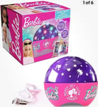 Bnwt Barbie 2-in-1 Bright 360° Projector & Wireless Bluetooth Speaker Mattel