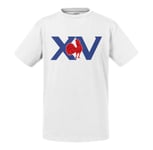 T-Shirt Enfant Xv France Rugby Sport Ballon Equipe