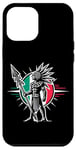 Coque pour iPhone 12 Pro Max Aztec Warrior Mask Ancient Civilization Mexican Heritage