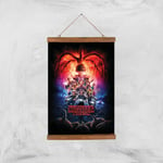 Stranger Things Season Two Poster Giclee Art Print - A3 - Wooden Hanger