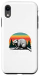 iPhone XR Dirty Funny Adult Clean Beaver Wood Case