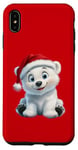 Coque pour iPhone XS Max Holiday Polar Bear