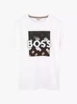 HUGO BOSS Kids' Logo T-Shirt, White