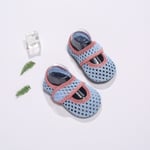 Summer Baby Breathable Mesh Non-slip Thin Toddler Shoes Sky Blue M(18-24m)