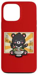 Coque pour iPhone 13 Pro Max Kawaii Hot Pot Bear Taiwan Travel