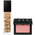 NARS Natural Longwear Foundation 30ml and NARS Blush Orgasm 4.8g Bundle (Various Shades) - Syracuse