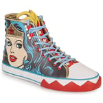 Irregular Choice Womens Pride of Theymiscira Trainers, Blue Multi, EUR 37 (UK 4)