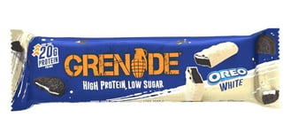 Grenade High Protein Low Sugar Bar Oreo White 60g-12 Pack