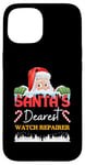 iPhone 15 Watch Repairer Christmas Job Profession Santa Claus Case