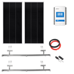 Solcellspaket 380W stuga & fritidshus - med pannfäste