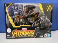 Marvel Chadwick Boseman black Panther Avengers Infinity War S.H.Bandai Tamashii