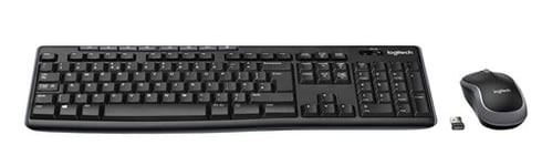 Logitech MK270 Wireless Combo - Ensemble clavier et souris - sans fil - 2.4 GHz - Suisse