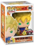 Figurine Funko Pop - Dragon Ball N°860 - San Goku Super Saiyan - Glow In The Dark (50337)