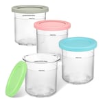 Replacement Pints and Lids for  Creami Compatible for NC300, NC301 Vs4019