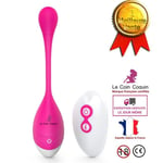 LCC® Female Vibrating Egg Trådlös Kraftfull Fjärrkontroll Sexuell Fjärrkontroll med Tysta Hane Anal Vibrator Sexleksaker för par