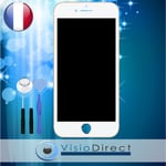 Vitre Tactile + Ecran LCD sur chassis pour iPhone 7 Plus blanc + outils