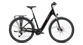 Velo de ville electrique bh atome suv pro shimano deore 10v 720wh 700mm bordeaux noir