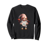 Unique Valentines Gnome Pun Funny Saying For Valentines Day Sweatshirt