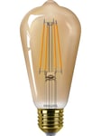 Philips LED-lyspære Edison 7W (40W) Flame E27