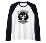 Top Gun Maverick Fighter Town USA Raglan Baseball Tee