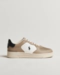 Polo Ralph Lauren Masters Court Sneaker Tonal Milkshake