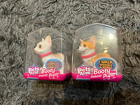 Zuru Pets Alive Booty Shakin’ Pups! (x2)  Corgi & Frenchie - NEW (Free P+P)