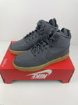 Nike Court Borough Mid Winter Boots Shoes Size UK 7.5 Dark Grey / Gum