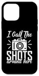 Coque pour iPhone 12 mini C'est ce que j'appelle « Shots around here Photo Camera Photography ».