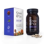 Grass & Co. DREAM Reishi Mushrooms with Magnesium + Chasteberry, 60 Vegan Capsules