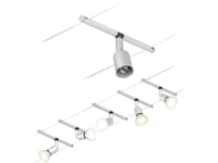 Paulmann 944.42, 5 Ampuller, Led, Gu5.3, Kromfarget