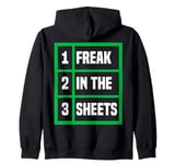 Freak In The Sheets Excel Spreadsheet Funny Office Gag Joke Zip Hoodie