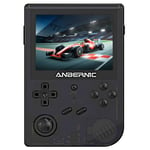 Console rétrogaming ANBERNIC RG351V portable, émulateur de console de jeu pour jeux NDS, N64, DC, PSP - Noir