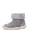 Geox Baby B Omar Girl WPF Ankle Boot, Gray, 7 UK Child