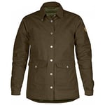 Fjällräven F89712-633 Down Shirt Jacket No. 1, Women, Dark Olive, XXS