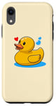 iPhone XR Cute Yellow Rubber Ducky Little Bath Toy Duck Case